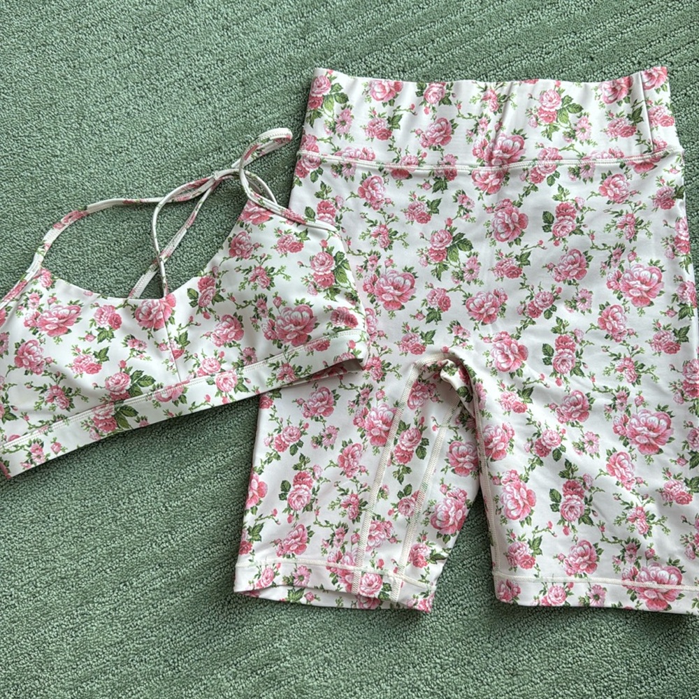 LoveShackFancy x BANDIER short set